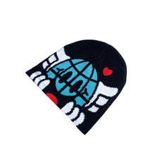 Load image into Gallery viewer, SMILEY GLOBE BEANIE