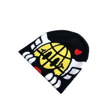 Load image into Gallery viewer, SMILEY GLOBE BEANIE