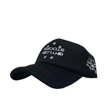 Load image into Gallery viewer, ALL-STARS BLACK TRUCKER HAT