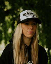 Load image into Gallery viewer, SMILES & OPTIMISM TRUCKER HAT